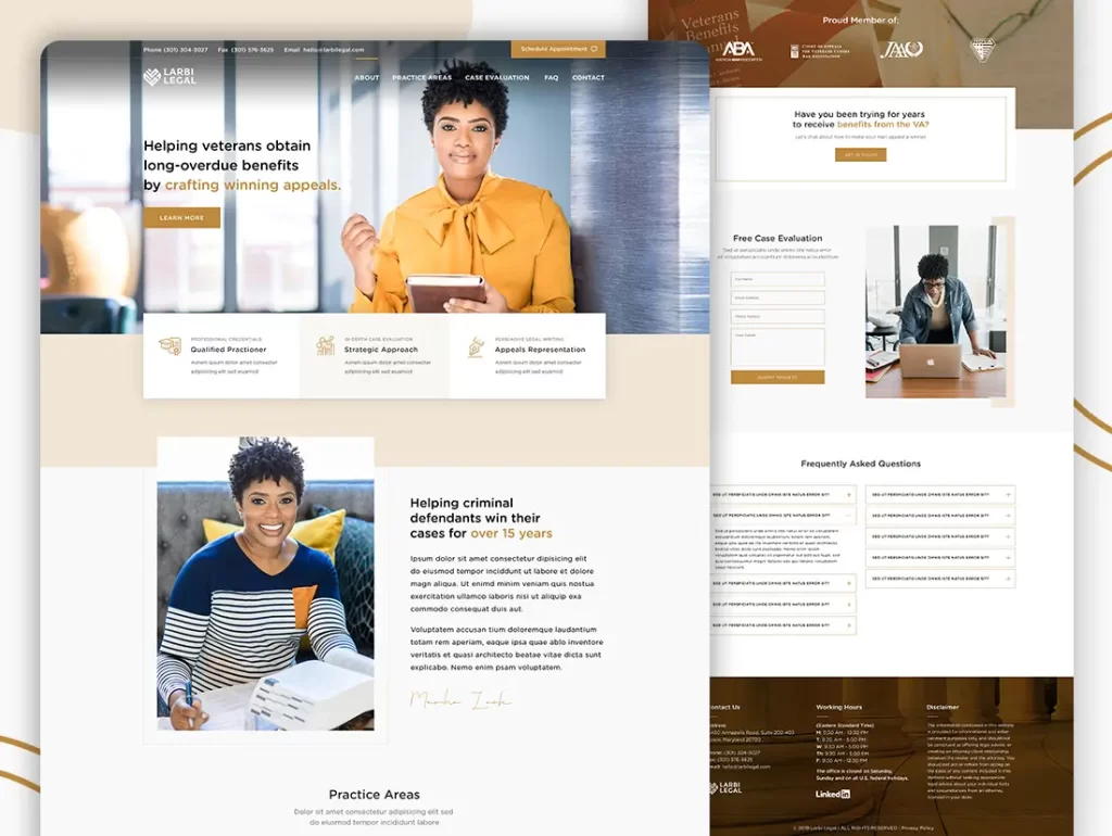 Web design trends USA 2025