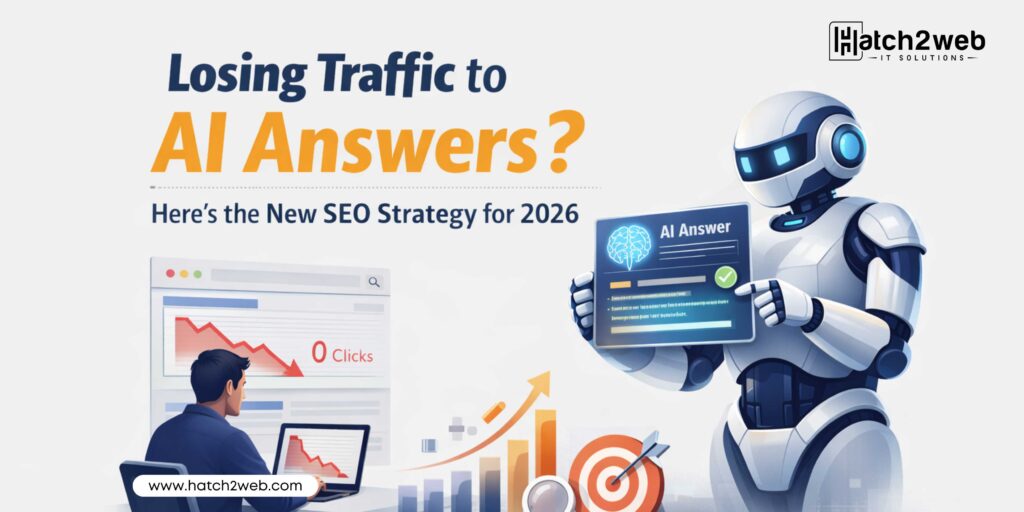 losing traffic to AI answers