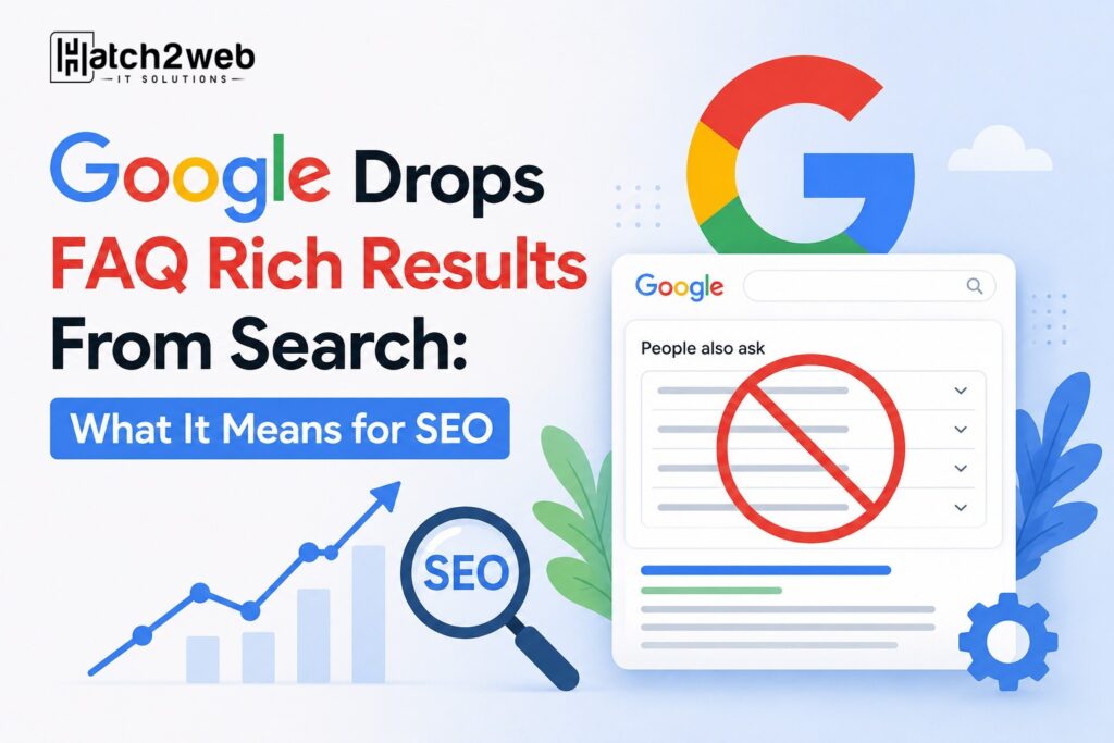 Google Drops FAQ Rich Results